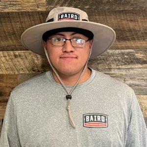 Structural installer smiles for headshot