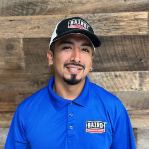 San Antonio structural foreman smiles for headshot