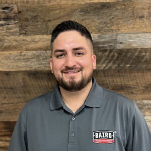 Austin System Design Specialist smiles for headshot