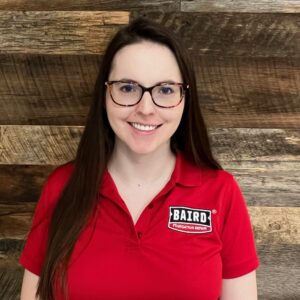 San Antonio Sr. Accountant smiles for headshot