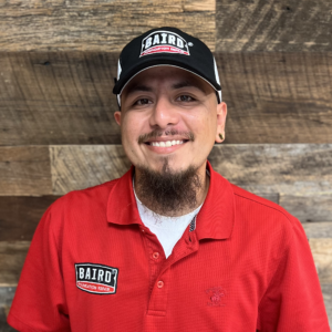 San Antonio foreman smiles for his headshot at Baird's Office