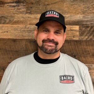 Structural installer smiles for headshot