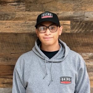 San Antonio structual installer smiles for headshot