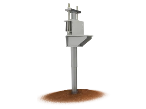 Rendering of a push pier.