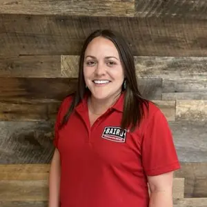 Account Assistant smiles for her headshot