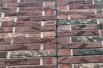 Houston residents exterior cracks closed with Baird's Push Pier System