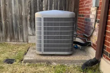 Ac Unit pad now leveled thanks for Polylevel