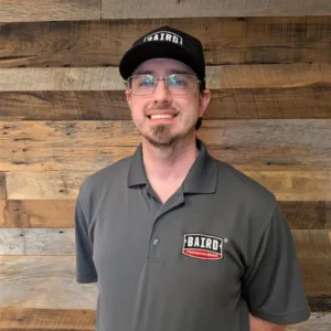 San Antonio System Design Specialist smiles for his headshot.