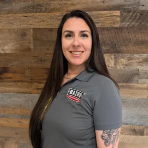 San Antonio HR Specialist smiles for her headshot.