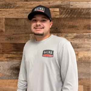 Corpus Christi co-foreman smiles for his headshot.