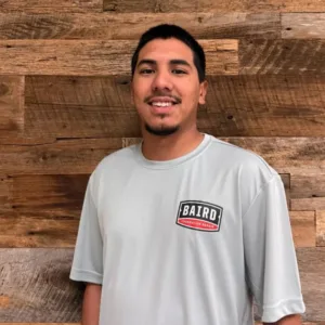 San Antonio Installer smiles for his headshot.