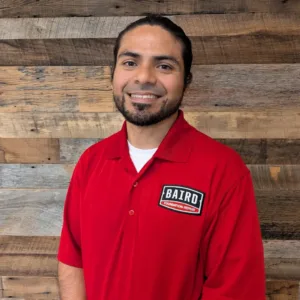 Austin System Design Specialist smiles for his headshot.
