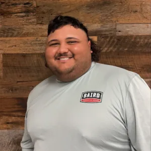 Noe Moreno San Antonio installer smiles for his headshot at the San Antonio office.