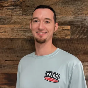 Ryan Haese San Antonio installer smiles for his headshot at the San Antonio office.