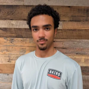 Tarron Sellers San Antonio Installer smiles for his headshot.