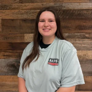Andreona Hollgarth Austin Texas Co-Foreman smiles for her headshot