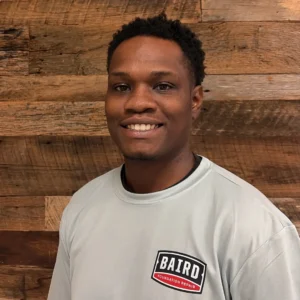 Zachary Young Austin TX Concrete Co-Foreman smiles for his headshot.