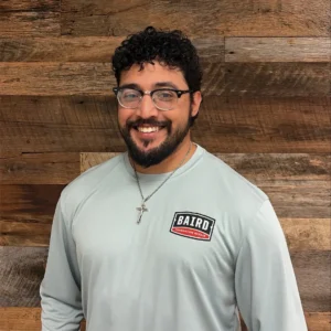 Anthony Estrada Corpus Christi TX Co-Foreman smiles for his headshot
