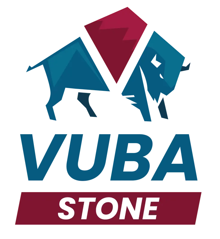 Vuba Stone Logo with Full Color