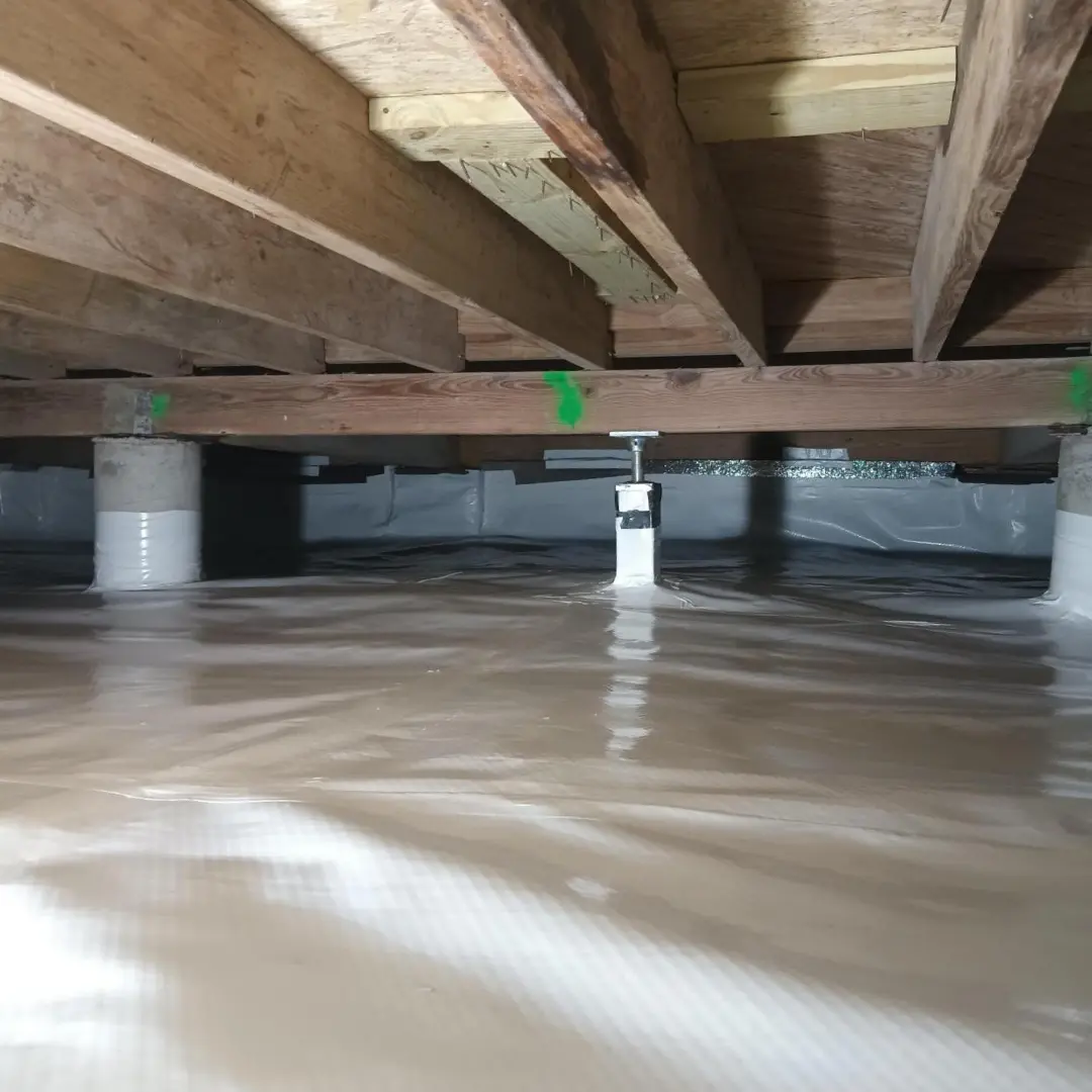 Pier and Beam with SmartJack installed