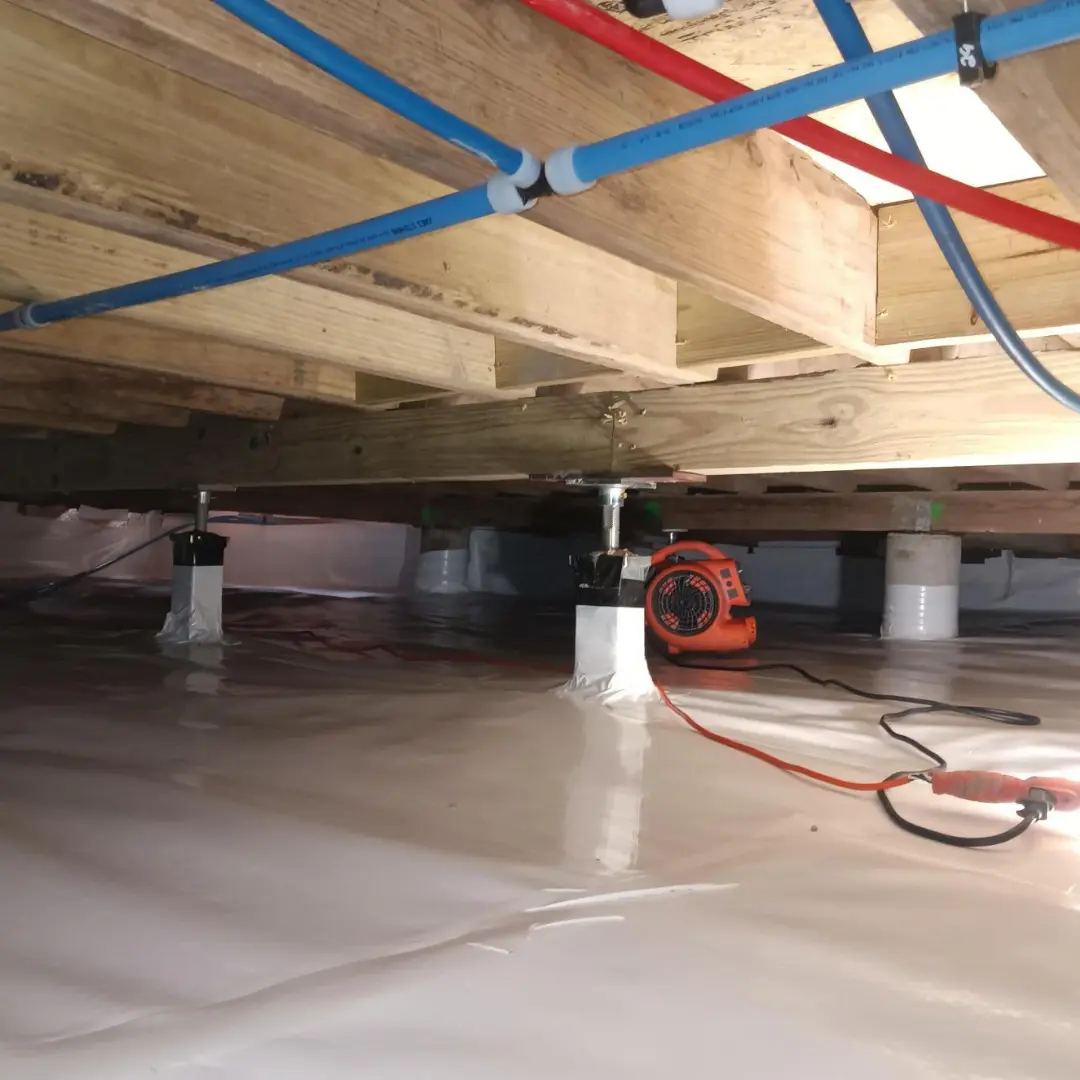 Adam Krueger (2) Pier and beam home with crawl space encapsulation